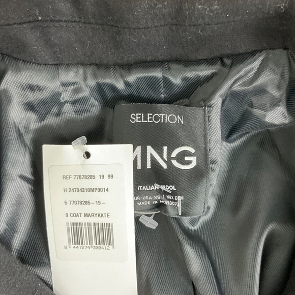 Mango MaryKate Double-Breasted Wool Coat NWT - Picture 9 of 15